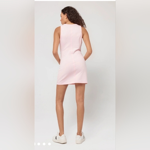 NWT L'Space Seaview mini dress in rose quartz medium - Picture 8 of 14